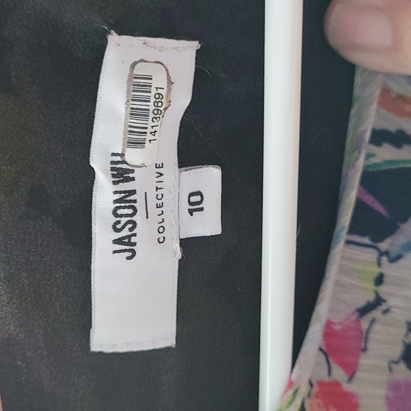 Womens Jason Wu Floral Multicolor Dress - Picture 5 of 7